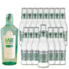 Bare Zero Proof Modern Classic Non-Alcoholic Gin Bundle with  Fever Tree Elderflower Tonic Water Mix - Premium Zero-Proof Liquor Spirits for a Refreshing Experience - GoDpsMusic