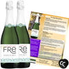 Sutter Home Fre Sparkling Brut Non-Alcoholic Champagne Experience Bundle with ChromaCast Pop Socket, Seasonal Wine Pairings & Recipes, 750ML Kit - GoDpsMusic