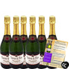 Chateau De Fleur Non-alcoholic Sparkling Wine Champagne Champagnette with Chromacast Pop Socket, Seasonal Wine Pairings & Recipes - GoDpsMusic