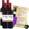 Sutter Home Fre Cabernet Non-Alcoholic Red Wine, Experience Bundle with ChromaCast Pop Socket, Seasonal Wine Pairings & Recipes, 750ML - GoDpsMusic