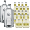 Clean Co Non-Alcoholic Tequila Alternative 700ml Bottle - | with Premium Quality Sicilian Lemonade 200ml - GoDpsMusic