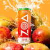 ZOA Mango Splash Zero Sugar Energy Drink – 12 Fl Oz Cans | Healthy Energy with Electrolytes & Vitamins | Natural Caffeine, No Artificial Flavors, Keto & Vegan Friendly - GoDpsMusic