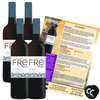 Sutter Home Fre Merlot Non-Alcoholic Red Wine, Experience Bundle with ChromaCast Pop Socket, Seasonal Wine Pairings & Recipes, 750ML Kit - GoDpsMusic