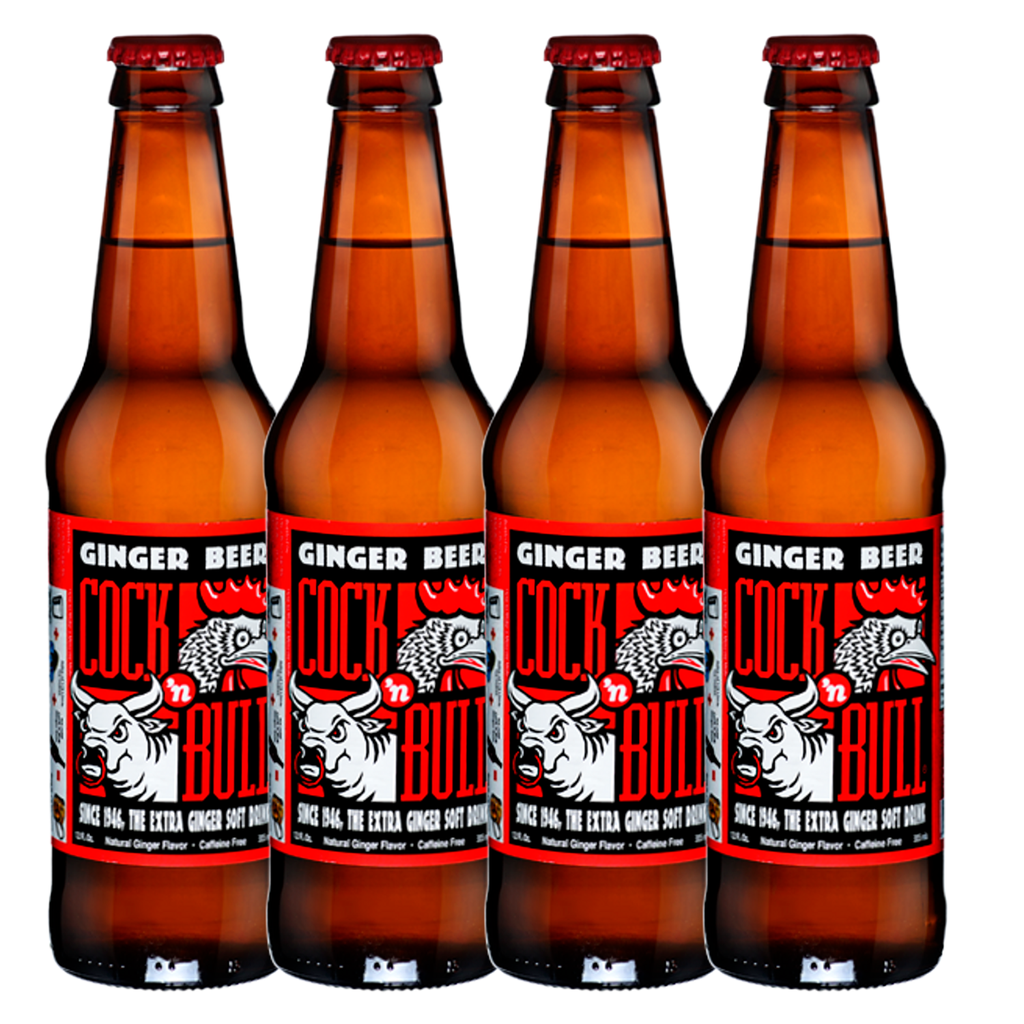Cock n Bull Ginger Beer 12oz Soda Bottles - Ideal Mixer for Cocktails, Mocktails, and Bartenders - Premium Quality for Perfect Mixed Drinks - Refreshing Flavor Profile- Made In USA - GoDpsMusic
