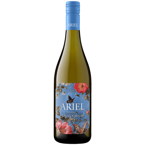 Ariel Chardonnay Non-Alcoholic White Wine Experience Bundle with Chromacast Pop Socket, Seasonal Wine Pairings & Recipes