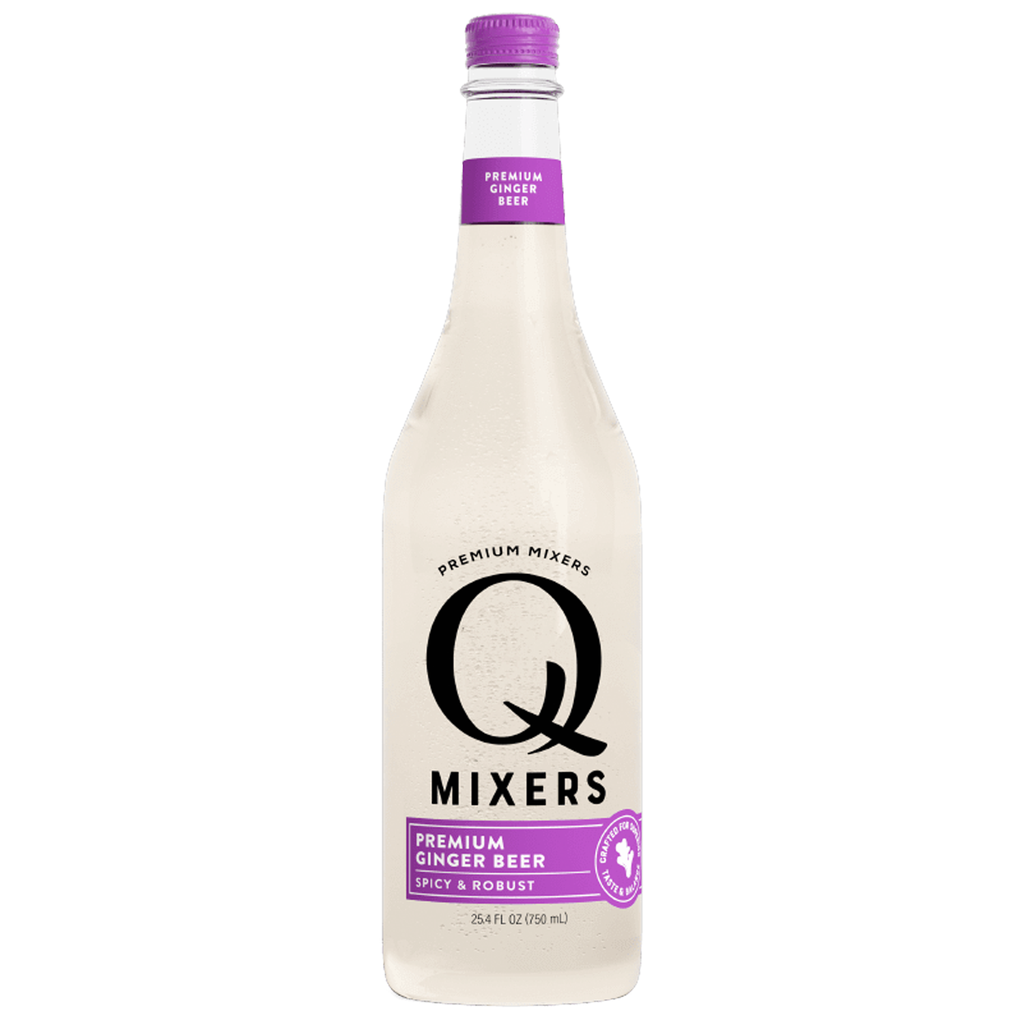 Q Mixers Ginger Beer, Premium Cocktail Mixer Made with Real Ingredients 750ML Bottle - GoDpsMusic