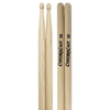 ChromaCast 2B USA Made Hickory Drumsticks Pair - Wood Tipped - Drum Sticks Tour Tested by Pro Drummers - Real American Hickory Wood - GoDpsMusic