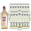 Bare Zero Proof Reposado Style Non-Alcoholic Tequila Bundle with Fever Tree Light Ginger Beer Mix - Premium Zero-Proof Liquor Spirits for a Refreshing Experience - GoDpsMusic