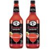 Mr & Mrs T Strawberry Mix, 1L Bottle, – Premium Cocktail Mixer for Daiquiri Mix, Ready to Use - GoDpsMusic