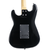 Sawtooth ES Alder Series Electric Guitar, Black with Black Pickguard
