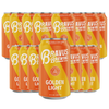 Bravus Golden Light Non-Alcoholic Ale Craft Brew 5 Pack - Crisp, Clean and Approachable-Vegan Friendly-65 Calories - 12oz Cans - GoDpsMusic