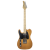 Sawtooth ET Alder Series Left-Handed Electric Guitar, Butterscotch with Black Pickguard