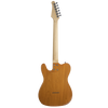 Sawtooth ET Alder Series Electric Guitar, Butterscotch with Black Pickguard