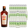 Bare Zero Proof Non-Alcoholic Bourbon Whiskey Bundle with Fever Tree Lime and Yuzu (Yuzu Sour) - Premium Zero-Proof Liquor Spirits for a Refreshing Experience - GoDpsMusic