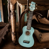Sawtooth Basswood Soprano Ukulele, Daphne Blue, w/ Nylon Bag, Pitch Pipe & Quick Start Guide - GoDpsMusic