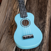Sawtooth Basswood Soprano Ukulele, Daphne Blue, w/ Nylon Bag, Pitch Pipe & Quick Start Guide - GoDpsMusic