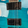 Sawtooth Heritage Custom - One-Off Artisan Build Left-Handed Aqua Flame Maple Top Electric Guitar w Fishman Fluence Pickups