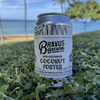 Bravus Coconut Porter Dark Non-Alcoholic Beer Craft Brew - Rich Blend of Coconut, Malt and Coffee Flavors - Vegan-Friendly - GoDpsMusic