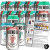 BrewDog 12 Mixed Pack, Non-Alcoholic Pack | Includes Nanny, Elvis, Hazy, & Punk | 12oz Cans - GoDpsMusic