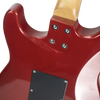 Sawtooth ES Alder Series Electric Guitar, Red Metallic w Mirrored Pickguard