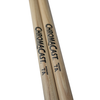 ChromaCast 7A USA Hickory Drumsticks, 12 Pairs with Drumstick Bag