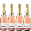 Codorníu Zero Rosé Premium Non-Alcoholic Sparkling Wine Dealcoholized Champagne 750ml - GoDpsMusic