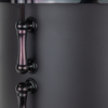 Sawtooth Hickory Series Tom Drum 8" x 7", Satin Dark Chocolate