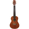 Sawtooth Mahogany Concert Electric Ukulele w Fishman KUL-101 Preamp/Built In Tuner