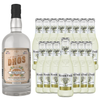 Dhōs Handcrafted Non-Alcoholic Orange Liqueur with Fever Tree Light Ginger Beer - Keto-Friendly, Zero Sugar, Zero Calories, Zero Proof - 750 ML - Perfect for Mocktails - Made in USA - GoDpsMusic