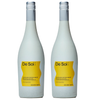 De Soi Golden Hour Non-Alcoholic Aperitif by Katy Perry - Sparkling Adaptogen Beverage with Natural Botanicals, Lemon Balm, L-theanine | Vegan & Gluten-Free | 750ml Bottle | 2 PACK - GoDpsMusic