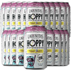 Lagunitas Hoppy Refresher Berry Lemon Non-Alcoholic Hop Water Drink | Refreshing Alcoholic Brew Substitute | 12oz Cans, 0.0% ABV - GoDpsMusic