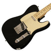 Sawtooth Black ET Series Electric Guitar w/ Aged White Pickguard - Includes: Accessories, Amp & Gig Bag