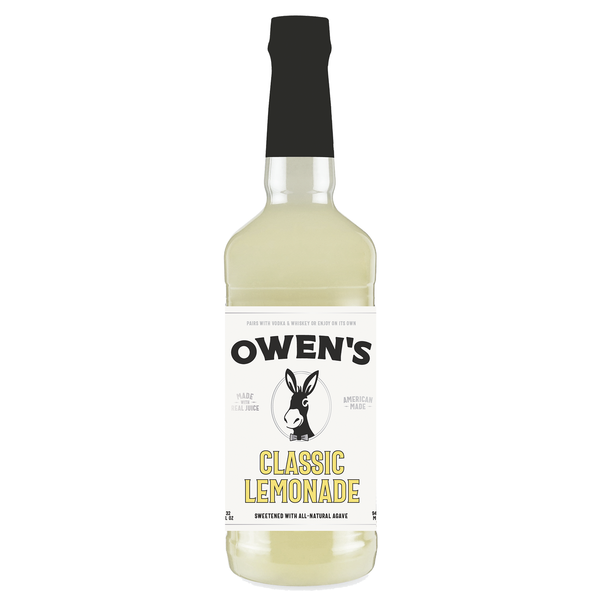 Owen’s Craft Mixers Classic Lemonade Handcrafted in the USA with Premium Ingredients Vegan & Gluten-Free Soda Mocktail and Cocktail Mixer - GoDpsMusic