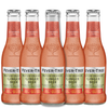 Fever Tree Blood Orange Ginger Beer - Premium Quality Mixer - Refreshing Beverage for Cocktails & Mocktails 200ml Bottles - Pack of 5 - GoDpsMusic