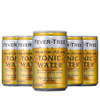 Fever Tree Premium Indian Tonic Water - Premium Quality Mixer and Soda - Refreshing Beverage for Cocktails & Mocktails 150ml Can - Pack of 5 - GoDpsMusic