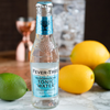 Fever Tree Mediterranean Tonic Water - Premium Quality Mixer and Soda - Refreshing Beverage for Cocktails & Mocktails 200ml Bottle - Pack of 15 - GoDpsMusic
