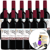 Sutter Home Fre Cabernet Non-Alcoholic Red Wine, Experience Bundle with ChromaCast Pop Socket, Seasonal Wine Pairings & Recipes, 12/750ML, 12-PACK - GoDpsMusic
