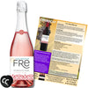 Sutter Home Fre Sparkling Rosé Non-Alcoholic Wine, Experience Bundle with ChromaCast Pop Socket, Seasonal Wine Pairings & Recipes, 12/750ML - GoDpsMusic