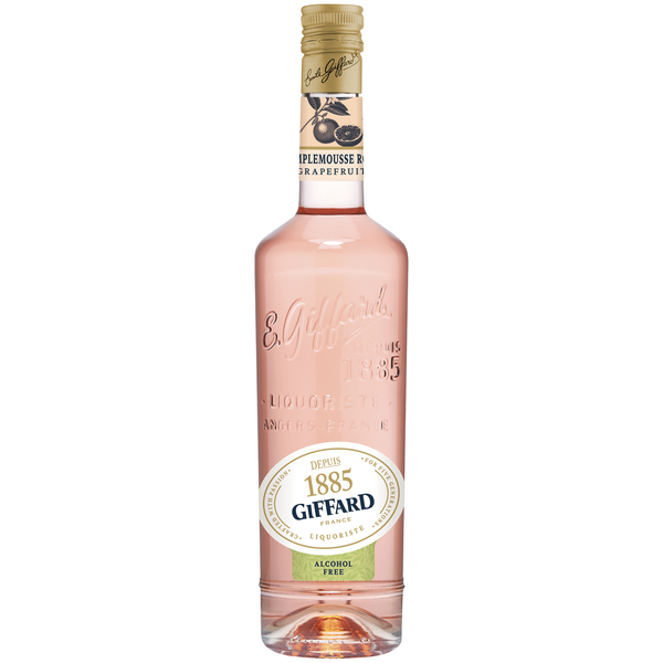 Giffard Depuis 1885 Grapefruit Alcohol-Free Liqueur Syrup - Made in France, 700ml Bottles, Perfect for Spritzers, Mixed Drinks