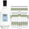 Nkd Distillery Gin Alternative Premium with Fever Tree Sparkling Cucumber Non-Alcoholic Spirit - Zero Alcohol - Perfect Gin & Tonic or Tom Collins Alcohol Free Substitute - GoDpsMusic