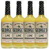 George’s Beverage Company Lime Margarita Mix - 1L Bottle - Gluten Free, All Natural Mixer - GoDpsMusic