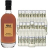 Nkd Distillery Whiskey with Fever Tree Ginger Beer Pack Alternative Premium Non-Alcoholic Spirit - Zero Alcohol - Perfect Bourbon & Coke or Manhattan Alcohol Free Substitute - GoDpsMusic