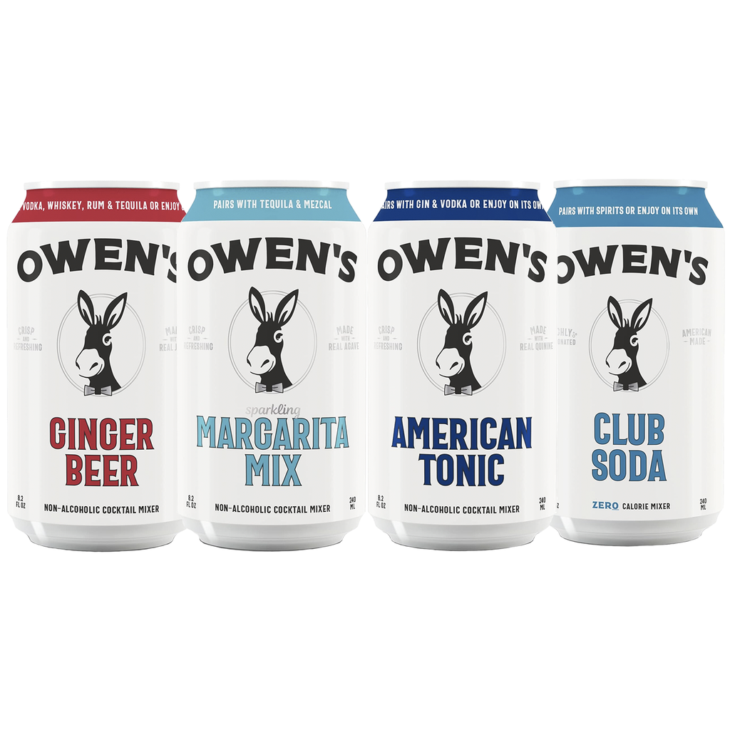 Owen’s Craft Mixers | Necessity Packs |Handcrafted in the USA with Premium Ingredients | Vegan & Gluten-Free Soda Mocktail and Cocktail Mixer - GoDpsMusic