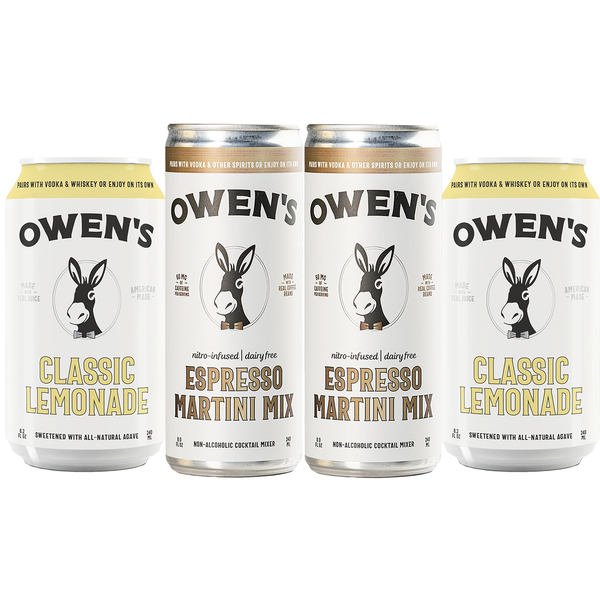 Owen’s Craft Mixers | Martini Mixed Packs | Handcrafted in the USA with Premium Ingredients | Vegan & Gluten-Free Soda Mocktail and Cocktail Mixer - GoDpsMusic