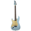 Sawtooth ES Alder Series Left-Handed Electric Guitar, Ice Blue with Vintage Pickguard