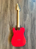 Sawtooth Classic ET 60 Ash Body Electric Guitar, Habanero Red with White Pickguard - GoDpsMusic