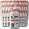 Lagunitas Hoppy Refresher Blood Orange Non-Alcoholic Hop Water Drink | Refreshing Alcoholic Brew Substitute | 12oz Cans, 0.0% ABV - GoDpsMusic