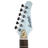 Sawtooth ES Alder Series Electric Guitar, Ice Blue w Vintage Pickguard