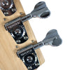 Sawtooth Road Warrior Series Black w Aluminum Pickguard Electric Bass Guitar w Gig Bag - GoDpsMusic