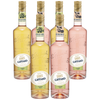 Giffard Depuis 1885 Elderflower / Grapefruit Mixed Packs Alcohol-Free Liqueur Syrup - Made in France, 700ml Bottles, Perfect for Spritzers, Mixed Drinks - GoDpsMusic